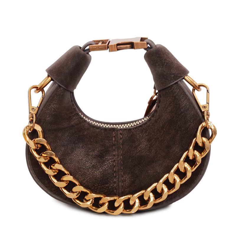 Fashion Crescent-shaped Handbag - A Niche Trend Single-shoulder Crossbody Bag At The Armpit