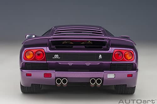 AUTOart 1/18 Scale Lamborghini Diablo SE30 VIOLA SE30/Metallic Purple Finished Product, One Size, 79158