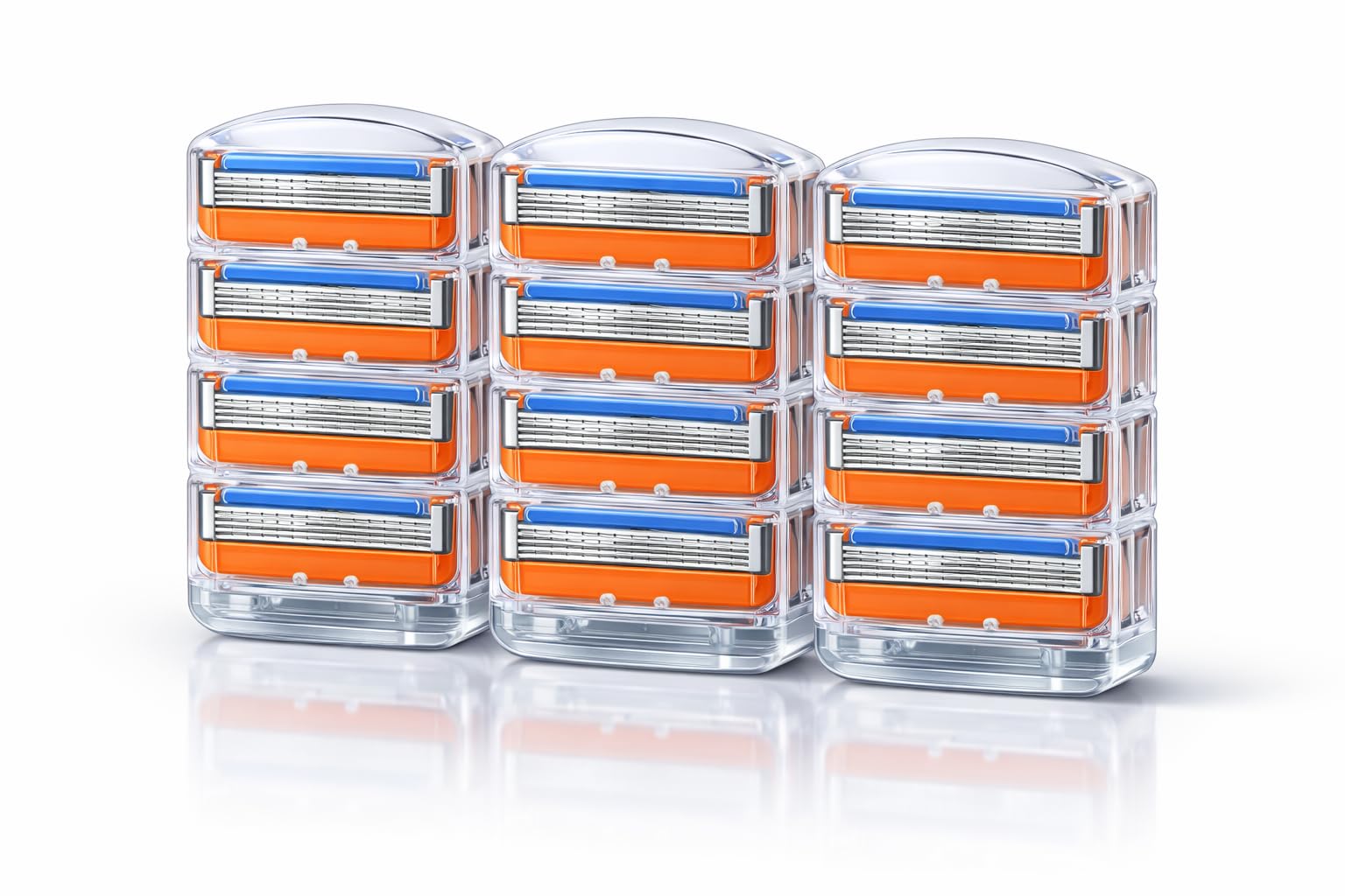 ARCMAX Replacement Blades for Gillette ProShield ProGlide Fusion (5-blade, 12-pack) синий