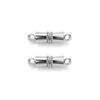 10pc/lot 5*17.5mm Accessories For Jewelry Strong Magnetic Clasps End Caps Necklaces Bracelets DIY Jewelry Making Supplies