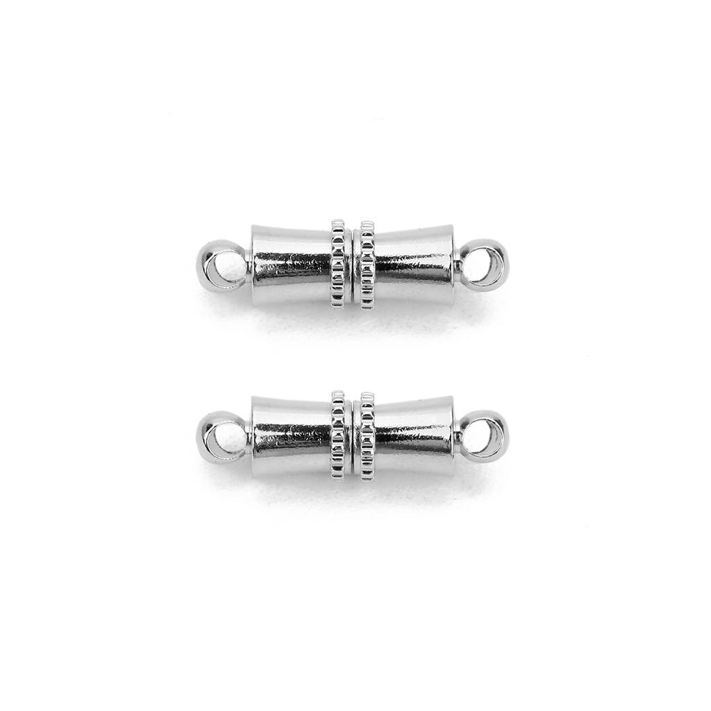 10 Stück/Los 5*17,5mm Zubehör Für Schmuck Starke Magnetische Verschlüsse Endkappen Halsketten Armbänder DIY Schmuckherstellung Zubehör