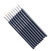 6pcs Miniature Hook Line Pen Detail Paint Brushing Brushes Weasel Hair Detail Paint Brush Brush Gouache