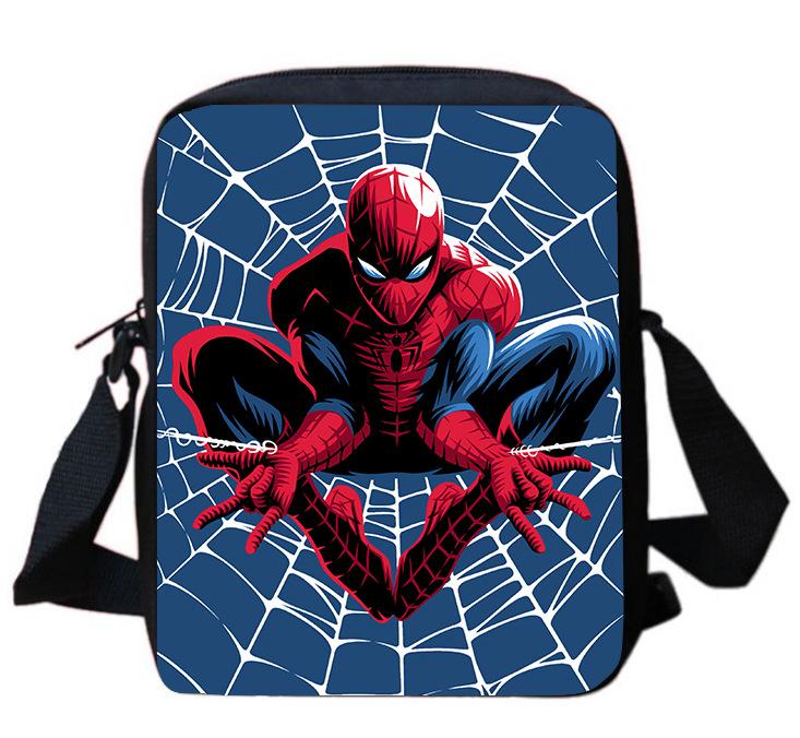 Spider-Man peripheral cartoon printed shoulder crossbody bag 8 inch