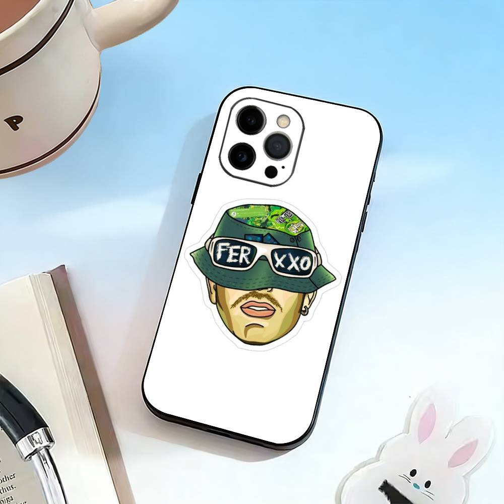 Singer F-Ferxxo SIXDO  Phone Case For iPhone 17,16,15,14,13,12,11 Plus,Pro Max,XS,Soft Silicone Black Cover