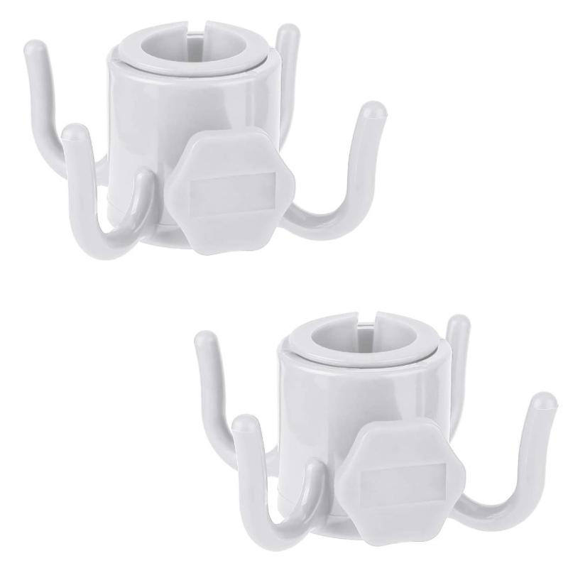 Przenośny Haczyk Wieszak na Parasol Plażowy Outdoorowy Wszechstronny Oszczędzający Miejsce Czteroramienny Haczyk Użyteczne Odporne na Zużycie Akcesoria do Parasola