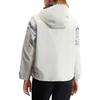 Fila Fashion Loose Hooded Jacket Women Jackets Snow-White A11W517719FWT
