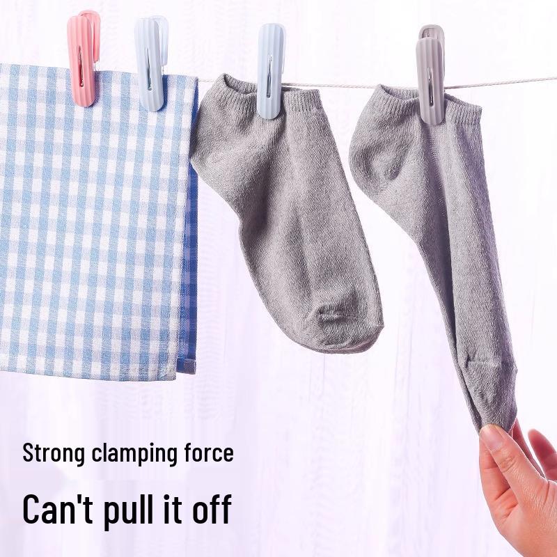 Windproof Plastic Clothes Clips for Rack or Quilt Drying