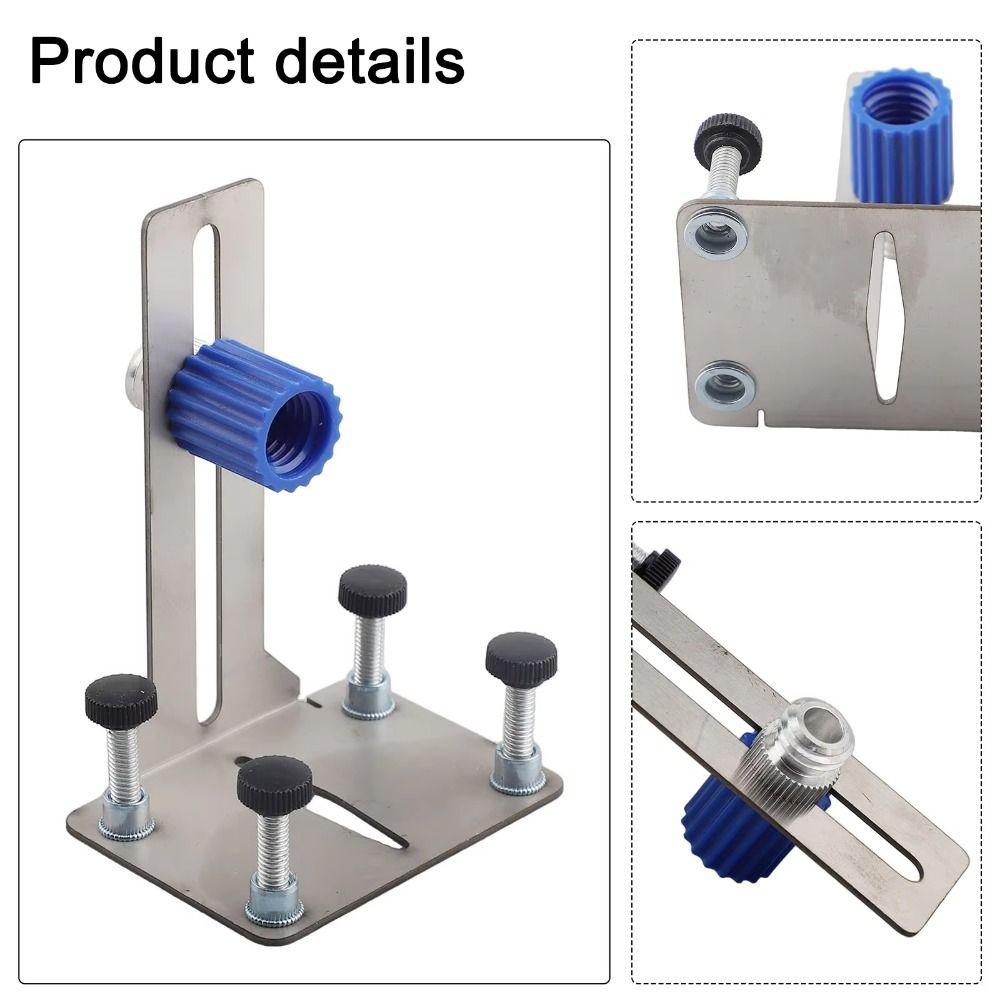 Heavy-Duty Universal Wall Mount Portable Design Stainless Steel Laser Level Bracket Supports Heavy Loads Multifunctional