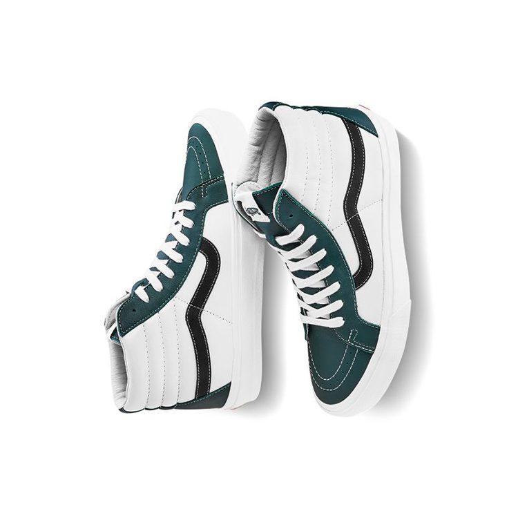 Sk8 Vans-Hi Reissue 6 'Marshmallow Evergreen' VN0A4BVH22D