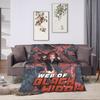 Black Widows Warm Soft Blanket  Kids Plush Throw Blanket Novelty Couch Bed Flannel Bedspread Sofa Bed Cover
