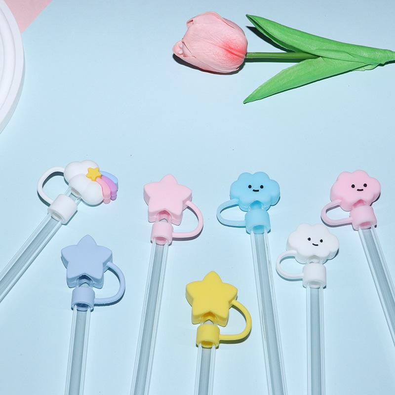 Kreslená hvězda mrak prachotěsná krytka a zátka na brčko pro Stanley - 10mm označování