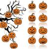 Cartoon Pumpkin Decoration Props Paper Craft Ghost Pendant  Atmosphere Props