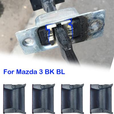 4X Súprava na opravu obmedzovača dverí auta Zarážka Tlmiaci klip Pre Mazda 3 BK BL 2003 2004 2005 2006 2007 2008 2009 2010 2011 2012 2013