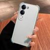 Case for Vivo Y29t 5G Y29s Y04 Y04s Shockproof Airbag Bumper Casing Frosted Translucent Cover