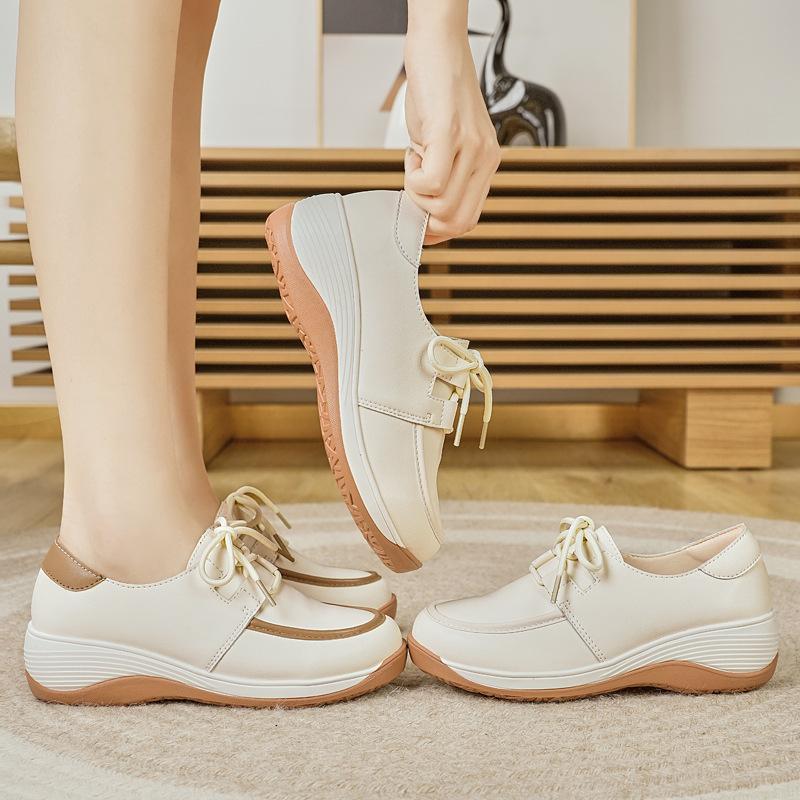 Le Single Shoes New Autumn Comfortable Casual Soft-soled Mother Shoes