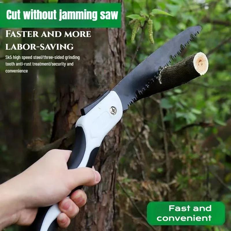 Multifunctional Folding Pruning Saw for Trees,Manual Garden Hand Tool for Outdoor Woodworking,Branch Trimming of Fruit