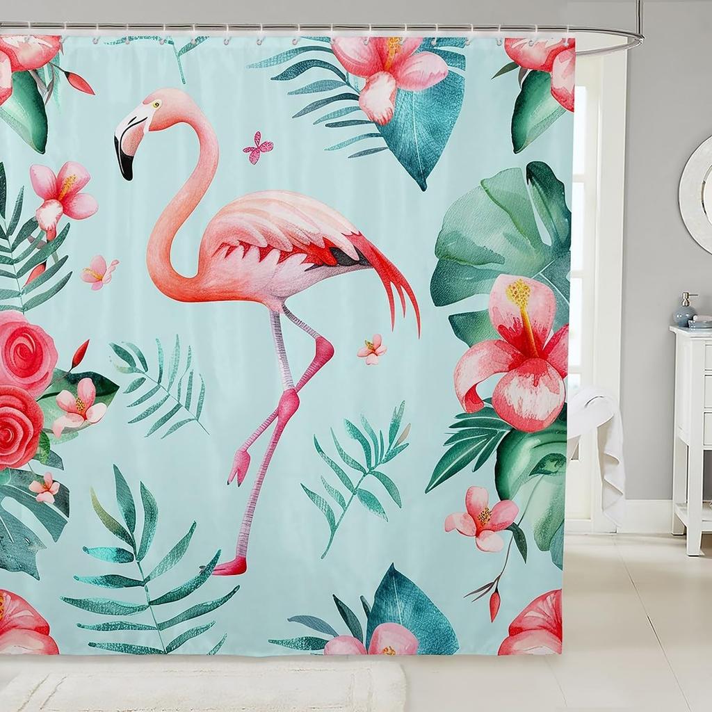 Puppy Shower Curtain Set Cartoon Corgi Shower Curtain for Teens Boys,Lovely Pup Dog Bath Curtain Doggy Cute Pet Toilet Lovely