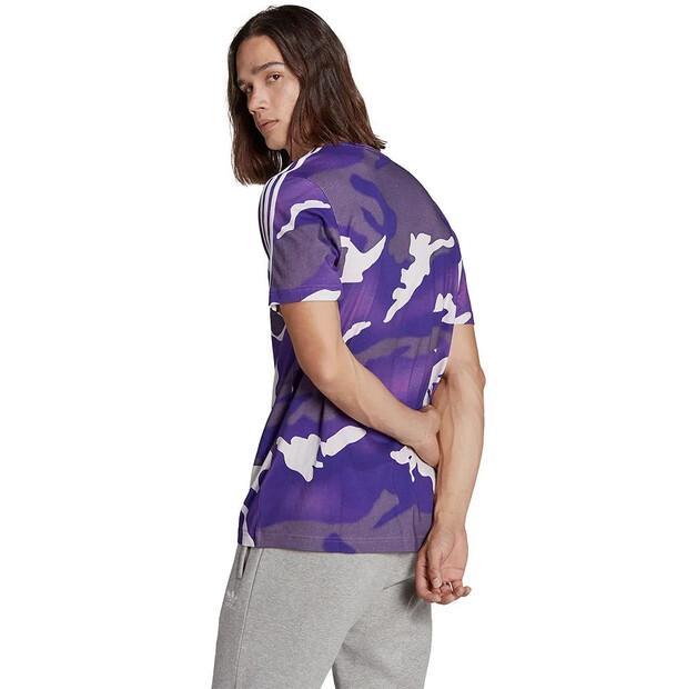 Adidas Originals Kurzarm-T-Shirt Graphics Camo Allover-Print