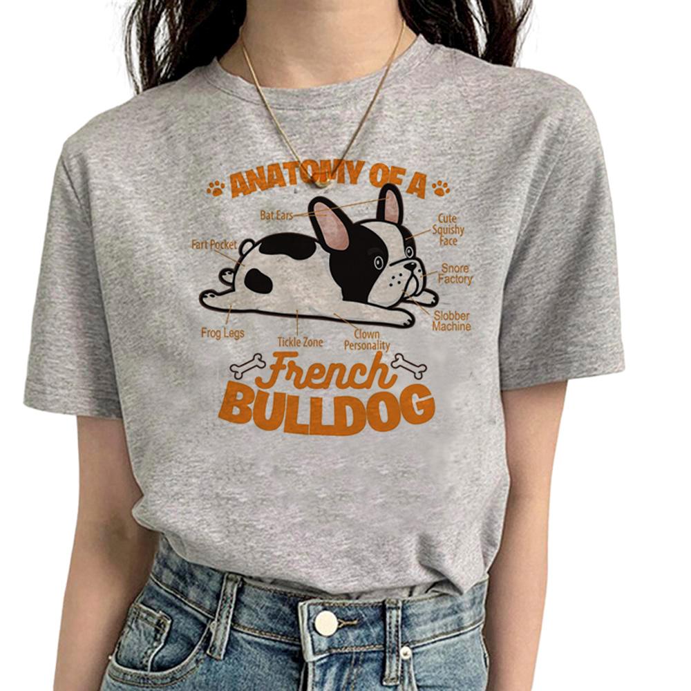 

French Bulldog tshirt Women funny tshirts feUnisex Unisexga designer funny clothes S