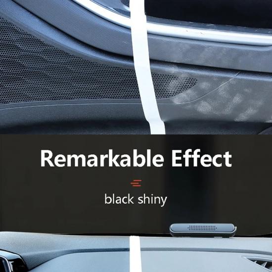 Car Plastic Refurbished Plated Crystal Coating Agent Part Retread Scratch Repair Console Instrument Panel Care Polish Cleaner