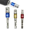 Socket 3x Drill Bits Adapter Set Hex Shank Impact Driver Bar Wrench Extension