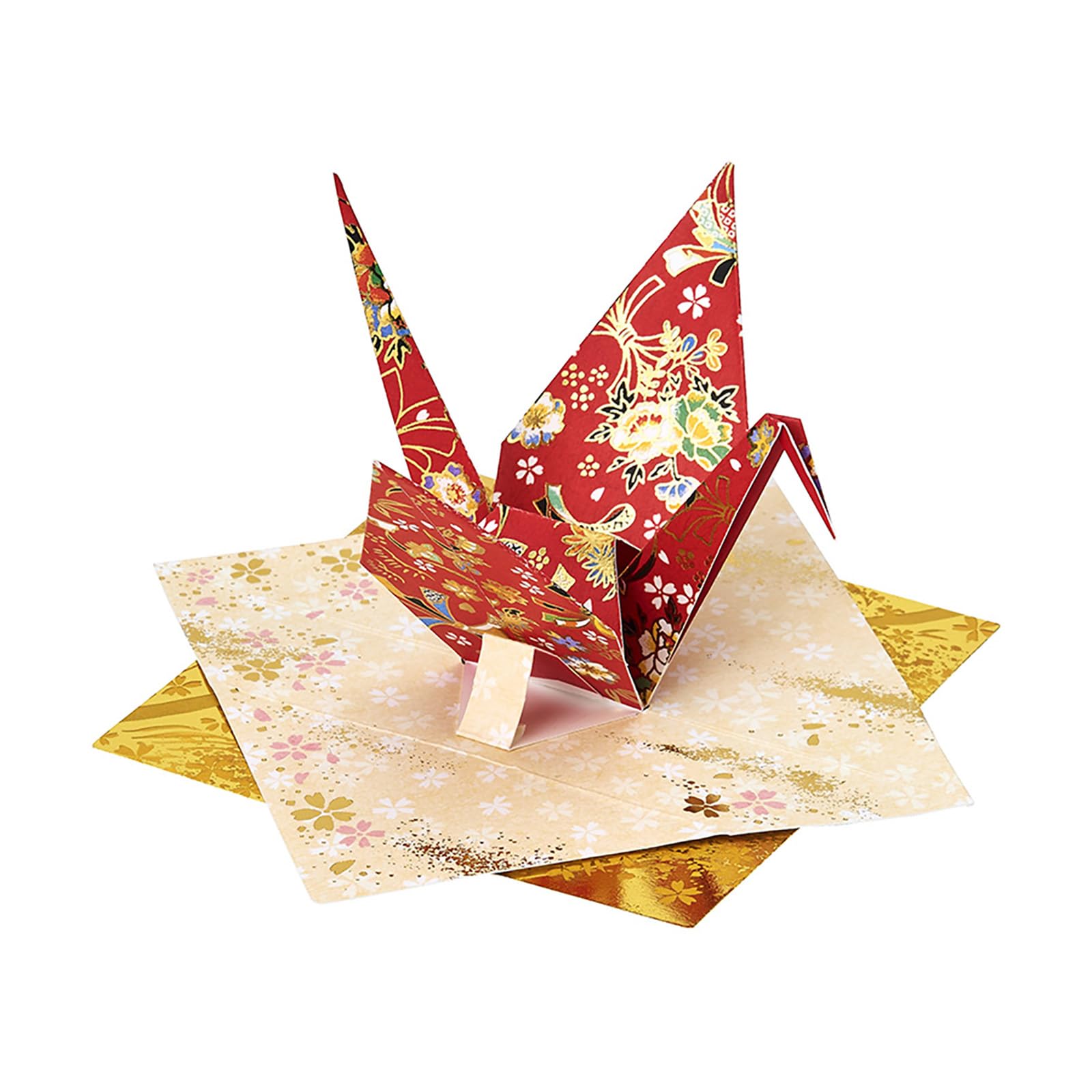 Sanrio Christmas Message Card Japanese Style Crane JXJ 9-5 238988