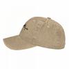 Heartbeat Belgian Malinois Dog Unisex Washed Cotton Cap Vintage Baseball Cap Casual Outdoor Sports Hat