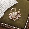 New Alloy Brooch High-end Niche Women's Peony High-end Pin Coat Suit High-end Versatile Brooch