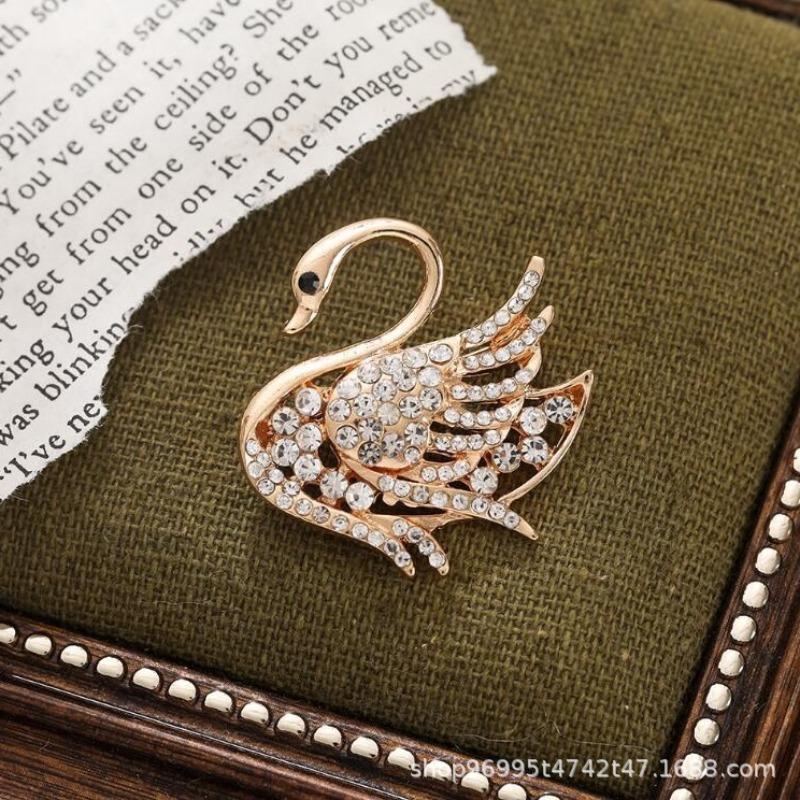 New Alloy Brooch High-end Niche Women's Peony High-end Pin Coat Suit High-end Versatile Brooch