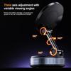 Portabel Wireless Charging Magnetic Phone Holder Suction Cup Vacuum Phone Bracket Foldable Rotation Car Navigation Stand