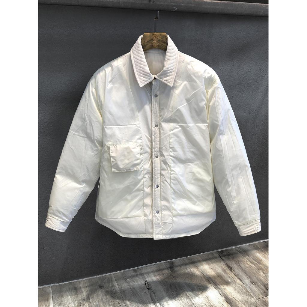 Thickened Down Jacket Vest Men's Fake Two-piece Thermal Counter Winter Removable Jacket