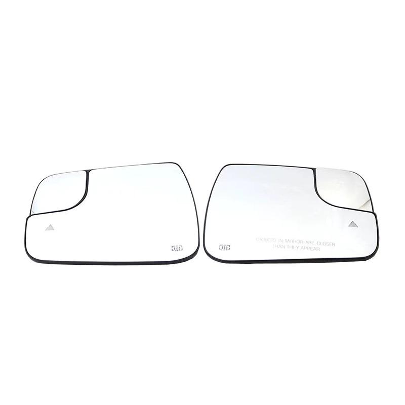 

Fits 2019-2022 Dodge RAM 1500/2500: Blind Spot Assist & Heated Rearview Mirror Lens (Part 68402037A) Right with heated blind spot