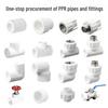PPR Straight Coupling Hot-Melt Pipe Fitting