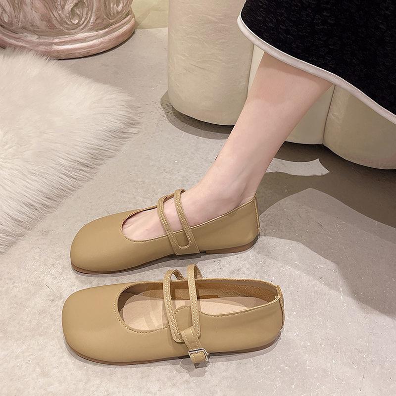 Ladies Footwear Summer Round Toe Mary Jane Women's Flat Shoes Quick Delivery Chic and Elegant Y2k Wholesale Dress Shoe On Sale