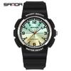 Sanda new 3284 casual sports quartz luminous waterproof 50 meter fashionable men's and women's watch