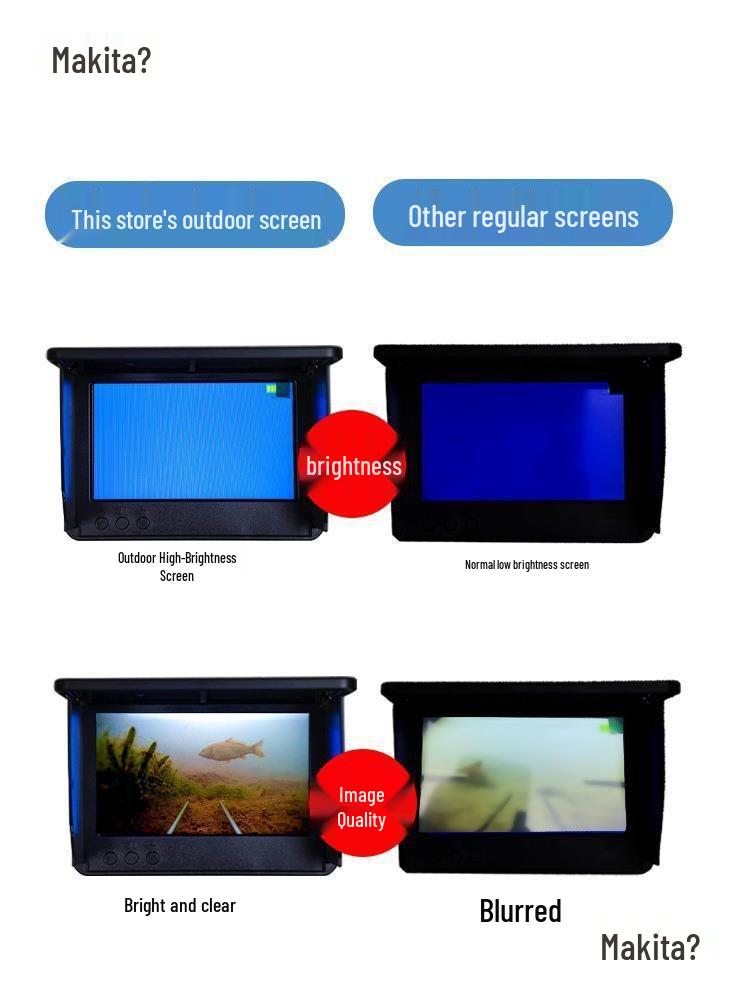 HD Underwater Fish Viewer & Probe Fishing Camera