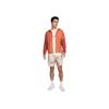 Nike Trail Aires Waterproof Comfortable Fitting Running Long Sleeve Jacket Men Jackets Vintage-Coral Dragon-Red Black FN4003-846