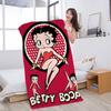 B-Betty Girl B-Boops Microfiber Beach Towel Absorbent Quick Dry Soft Yoga Swimming Resort Mountain Climbing Towel