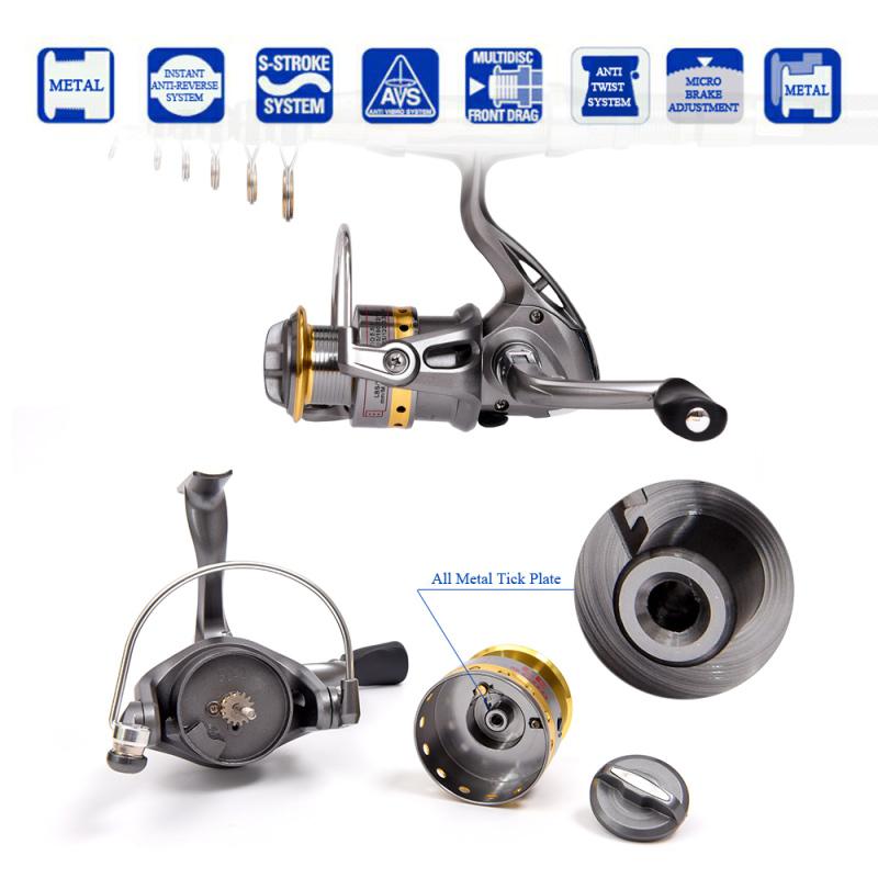 Telescopic Fishing Rod and Reel Combo Full Kit Spinning Fishing Reel Gear Organizer Pole Set with 100M Fishing Line Lures Hooks