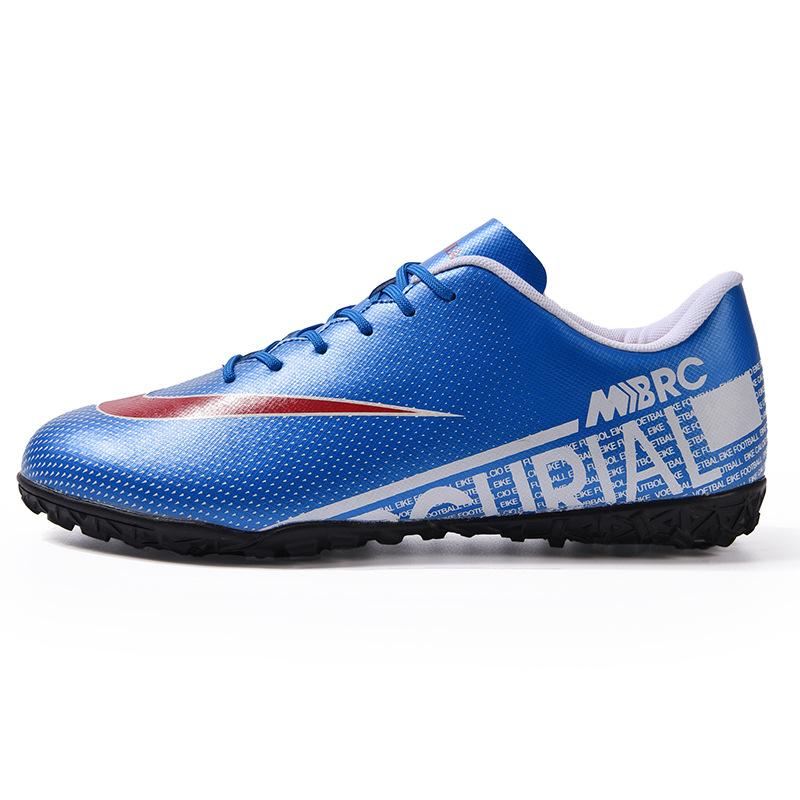 Low-top football shoes, youth sports shoes ag long nails tf broken nails artificial flat, primary and secondary school students competition training