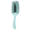 Pig Bristle Fluffy Styling Six-Claw Straightening Hollow Rib Massage Comb