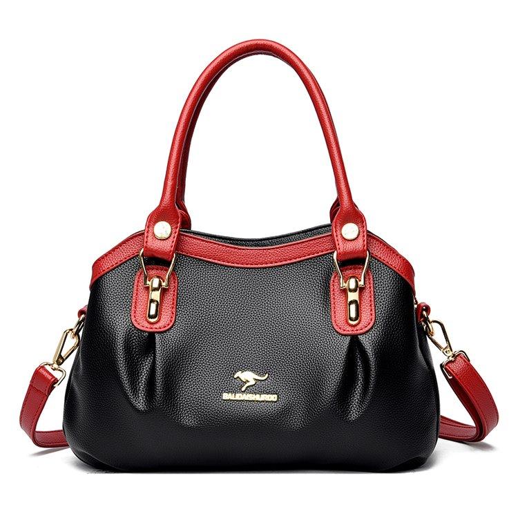 Fashion Women Bags Luxury Totes Bag Cowhide Leather Shoulder Handbags Lady's Bag Large Capacity Shopper Handbag