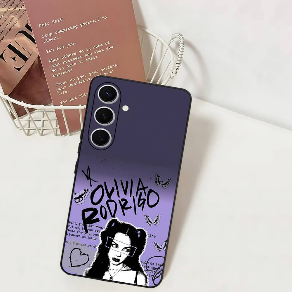 Singer O-Olivias R-Rodrigos Phone Case For Samsung S 24 Fe 25 Ultra Plus 20 Lite 21 30 22 23 24 22 Ultra 5G Fundas