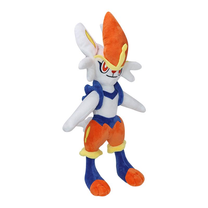 New Cross-Border Scorbunny Plush: Little Sprite Cinderace Blazing Ace Doll