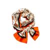 Satin high-end tied hair long silk scarf headband elegant and simple versatile hair band headband streamer hair accessories women's tied bag