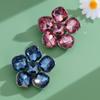 Fashion Crystal Flower Brooches For Women Dress Clothing Coat Jewelry Accessries Gifts