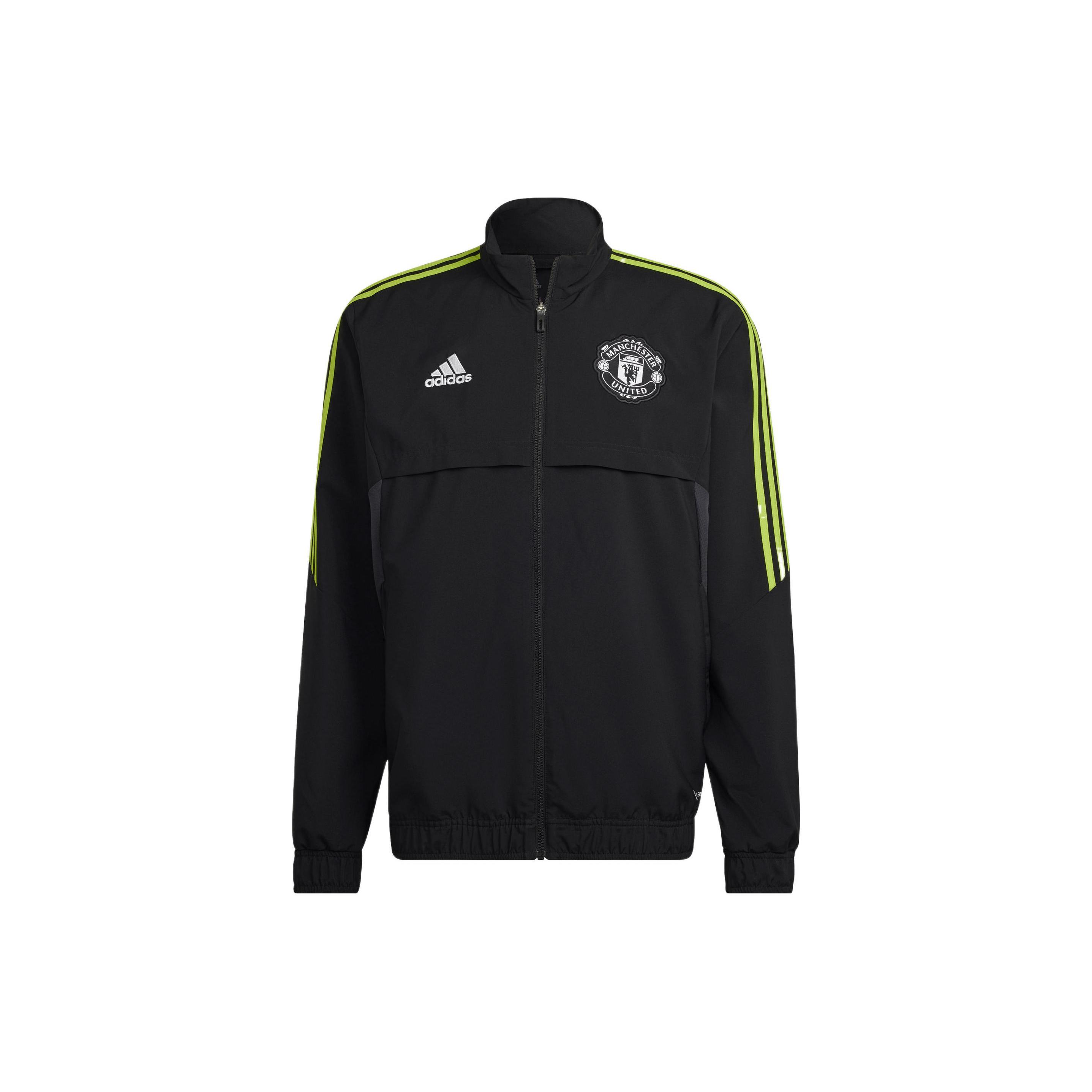 Adidas Manchester United Soccer Jerseys Men s Black Moderate HE6680 XS