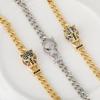 New Hand Accessories Fashionable Hip Hop Exaggerated Leopard Bracelet Bracelet
