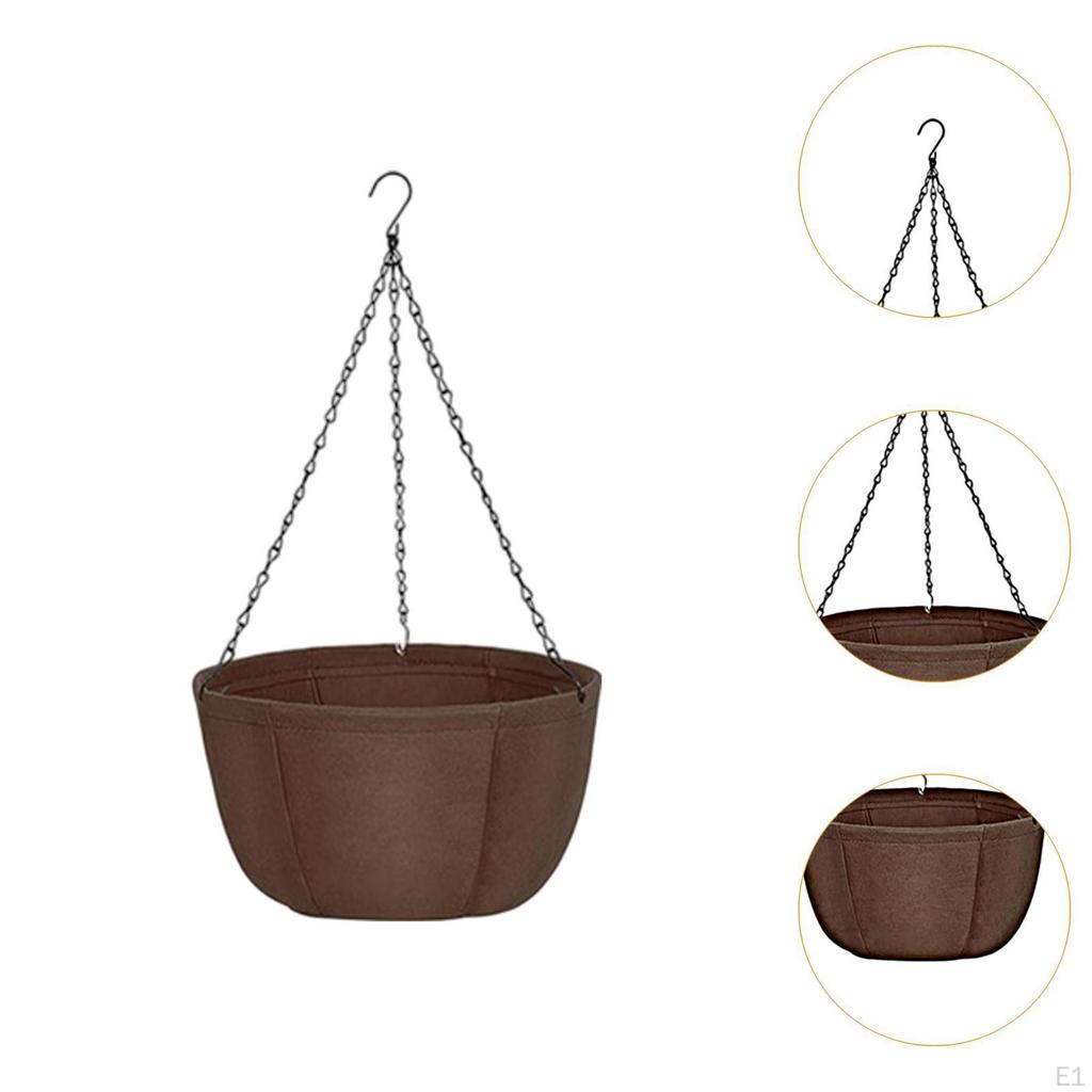 3 Hanging Baskets for Indoor And Outdoor Plant Display