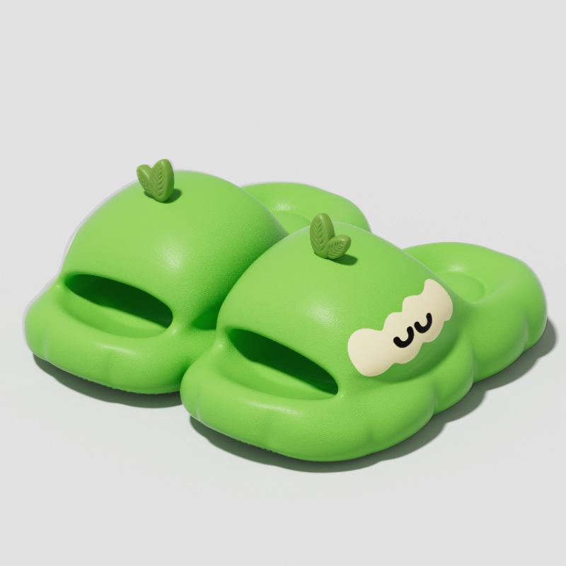 

Girls children s slippers for baby girls, summer indoor home bath non-slip slippers for girls and older children 40-41 зелений